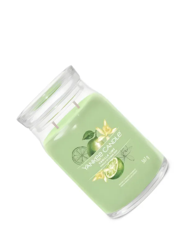Yankee Candle Vanilla Lime Candle | Green