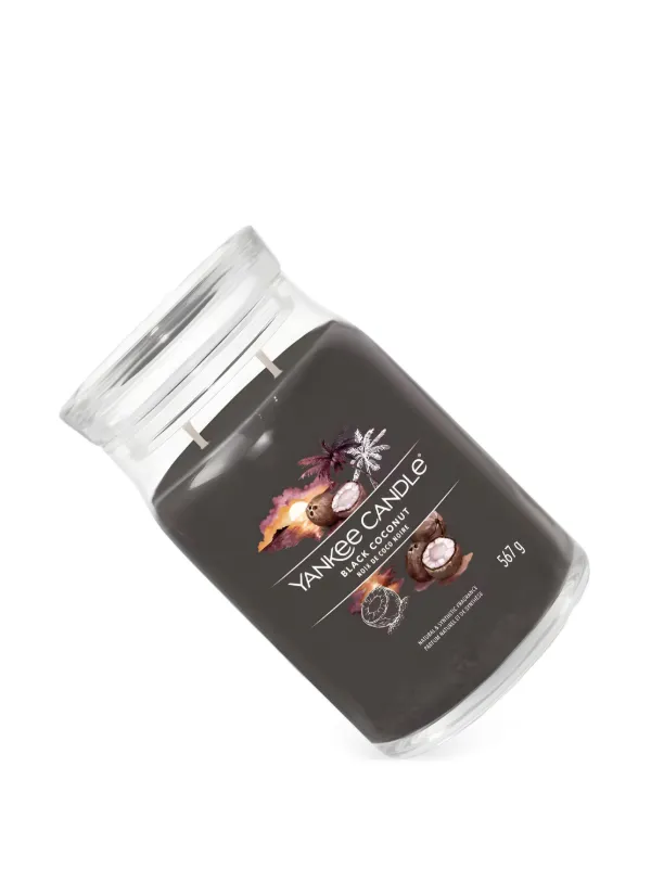 Yankee Candle Large Black Coconut Candle | Black