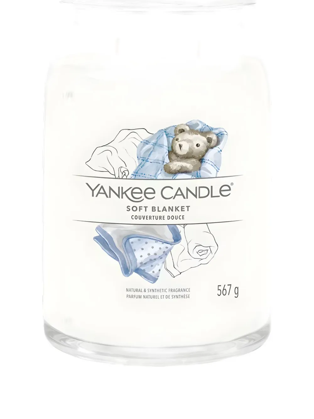 yankee candle soft blanket candle - Bianco