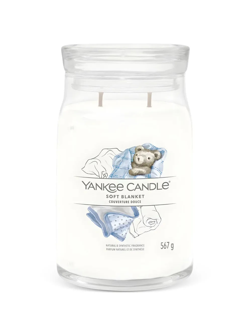 yankee candle soft blanket candle - Bianco