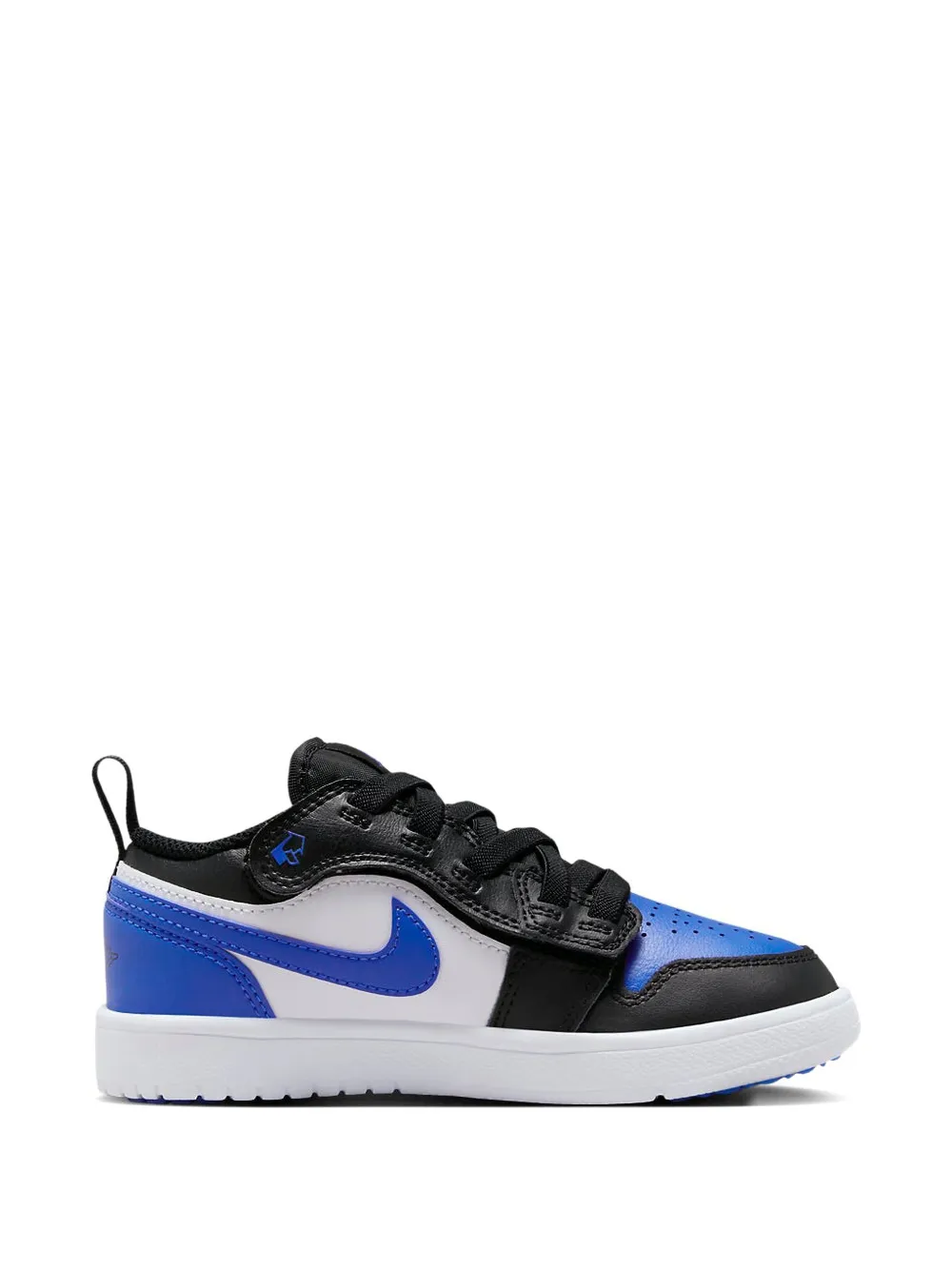 Jordan Kids Air Jordan 1 "White Royal Blue" sneakers Zwart