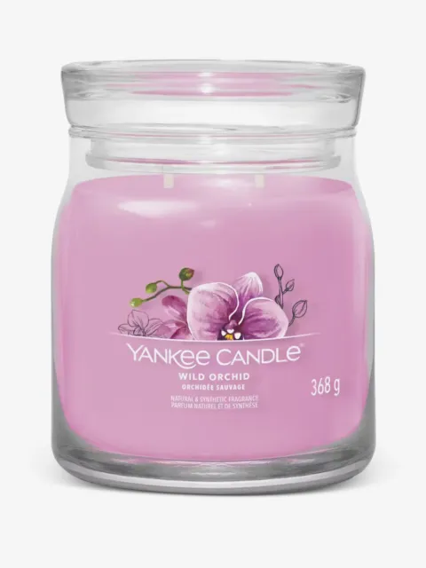 yankee candle bougie Wild Orchid médium