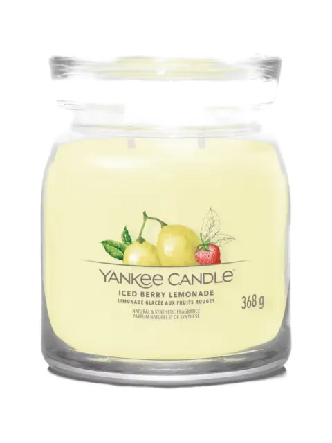 yankee candle medium Iced Berry Lemonade candle