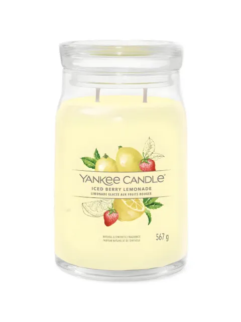 yankee candle vela Iced Berry Lemonade grande