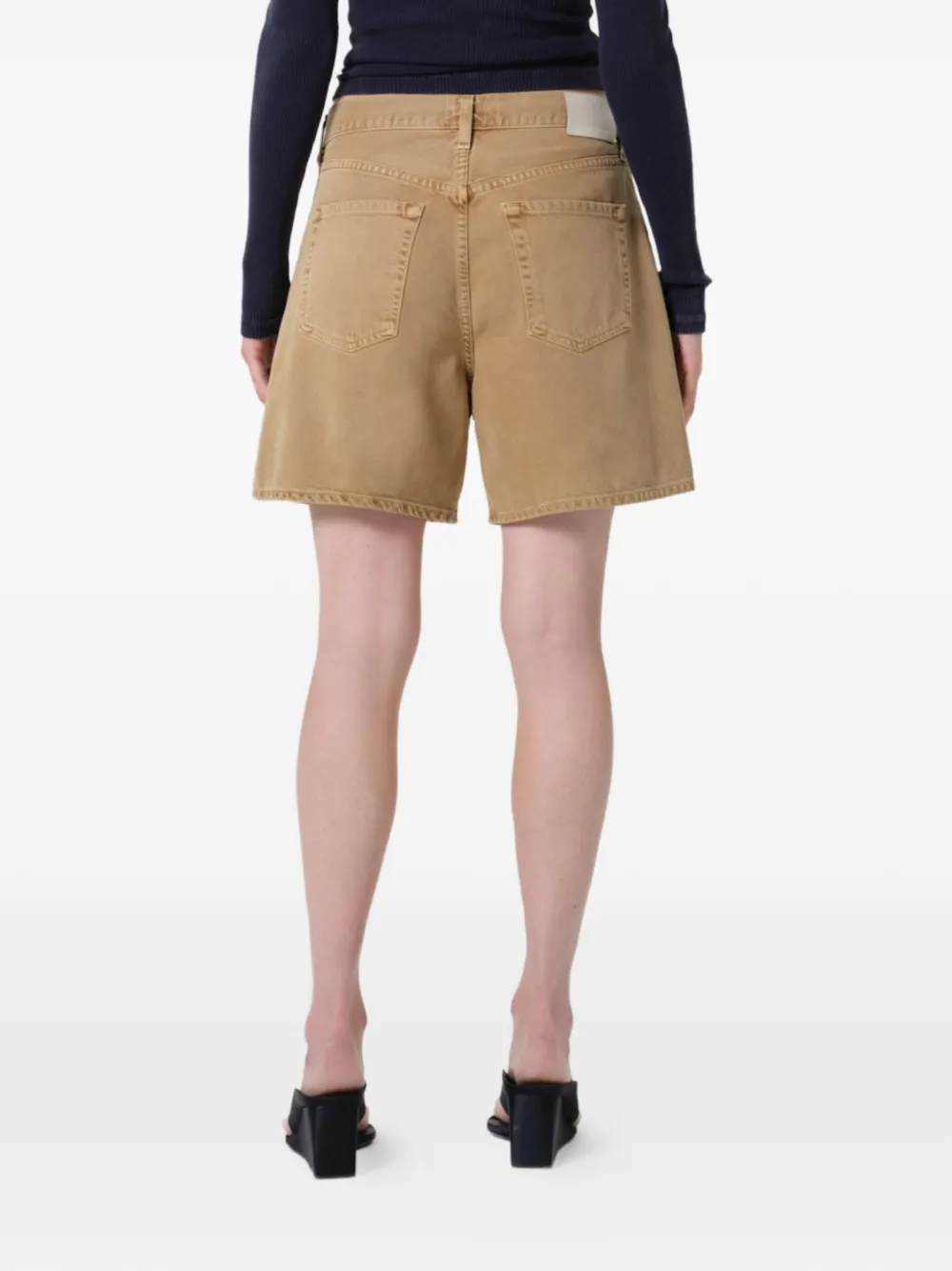Citizens of Humanity Brynn shorts met trekkoord Beige