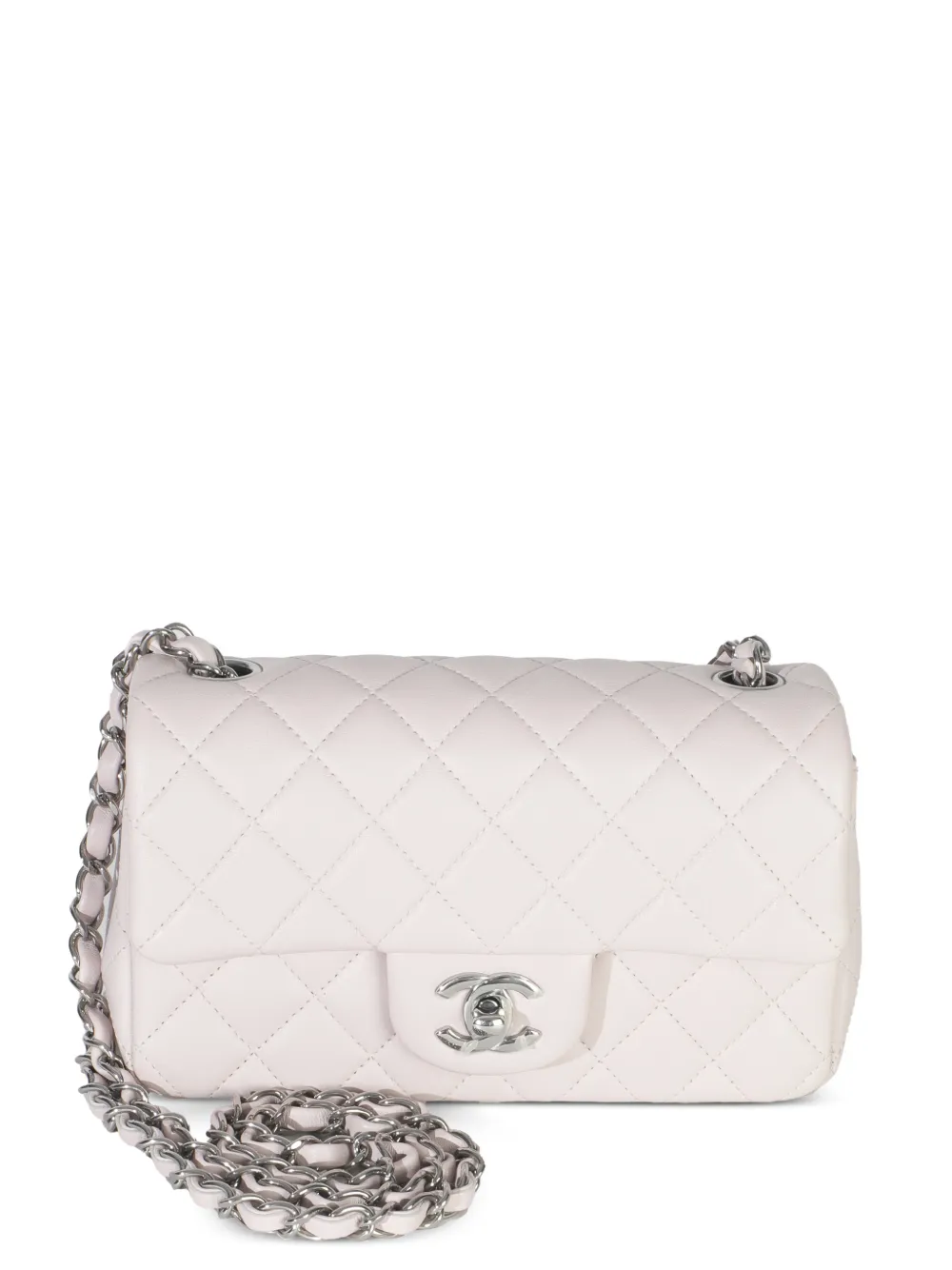CHANEL Pre-Owned Borsa a spalla mini con battente 2021-2025 - Rosa