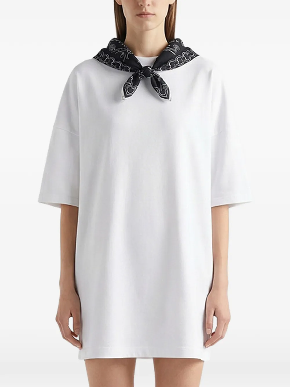  Hamza Paris Scarf Dress - White 
