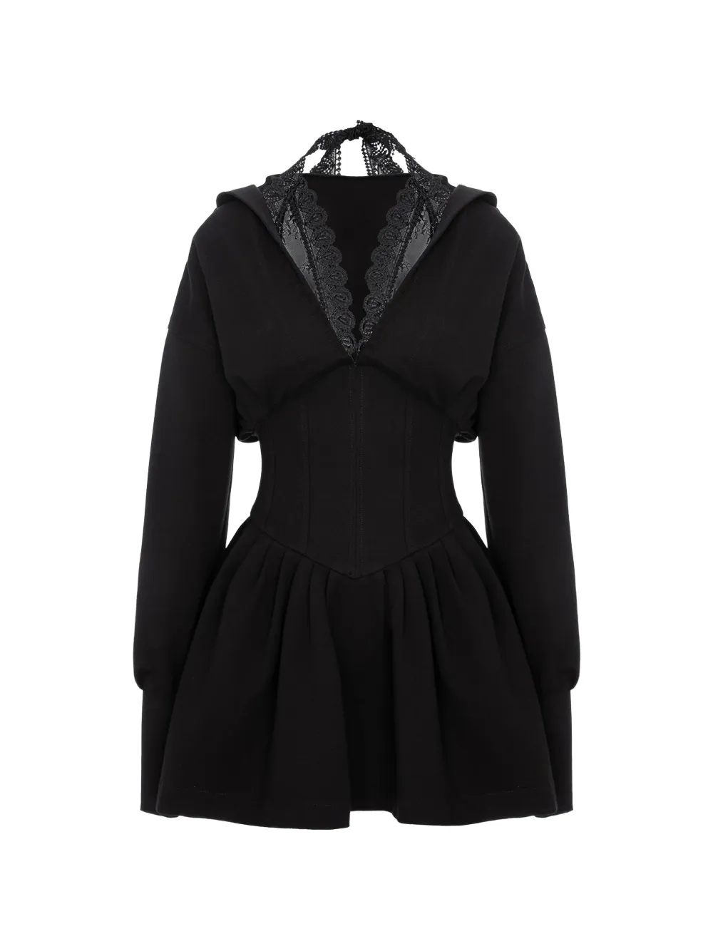 HAMZA Karol cocktail dress - Nero