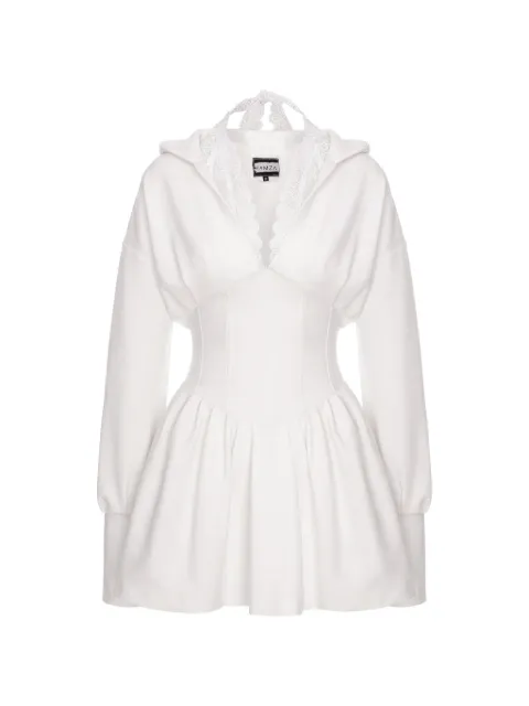 HAMZA Karol hooded dress