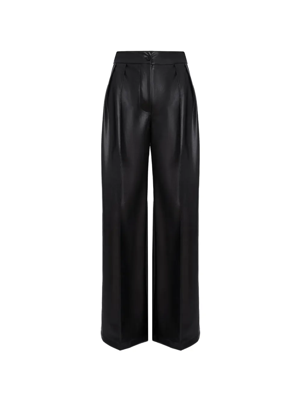 HAMZA flared trousers - Schwarz