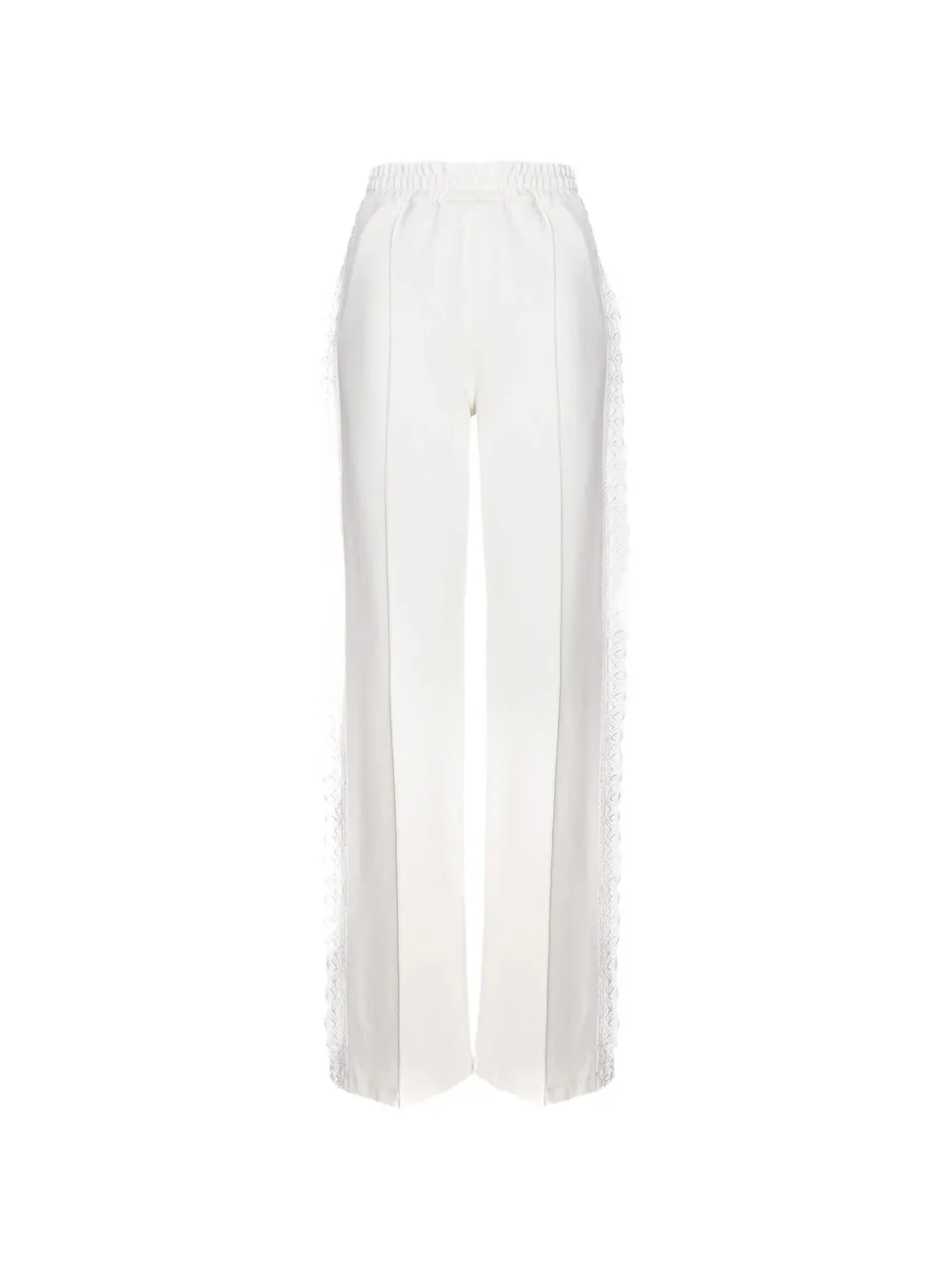 HAMZA Karol straight-leg trousers - Bianco
