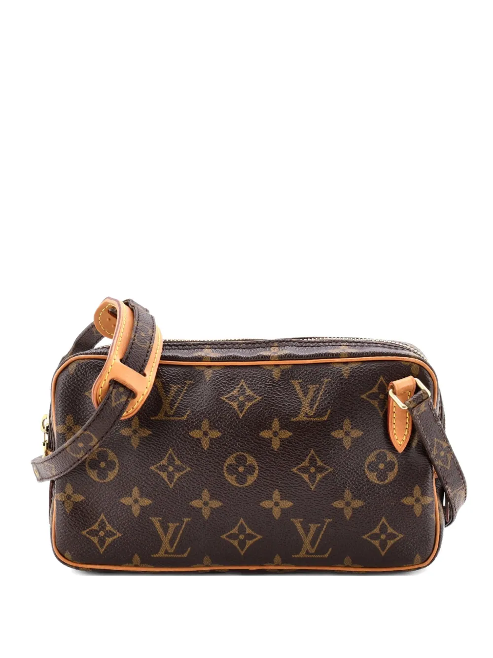 Louis Vuitton Pre-Owned Pochette Marly Bandouliere Bag Monogram Canvas crossbody bag - Brown