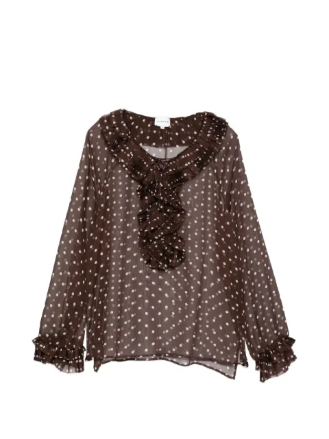 P.A.R.O.S.H. Blusa a pois