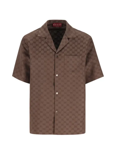 Gucci GG-patterned shirt