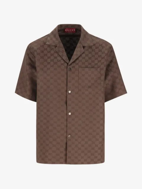 Gucci brown shirt