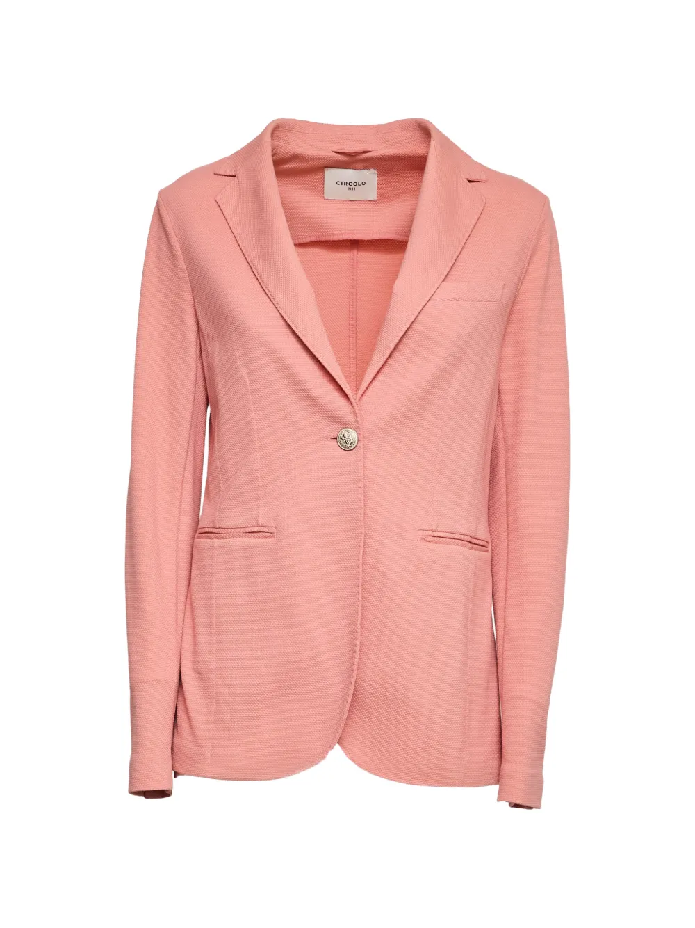 Circolo 1901 button single-breasted blazer - Pink