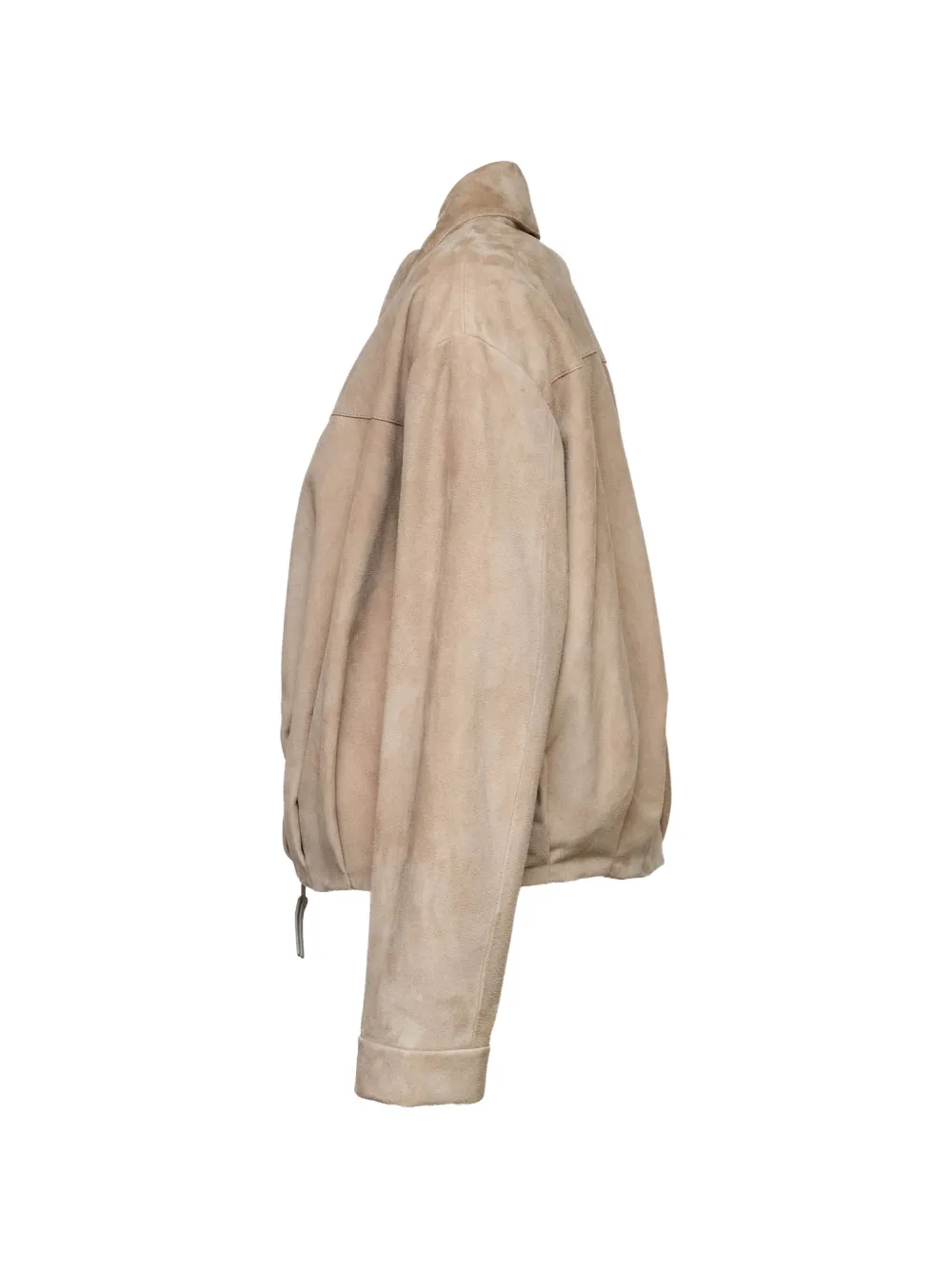  Sword Collared Zip-up Jacket - Neutrals 
