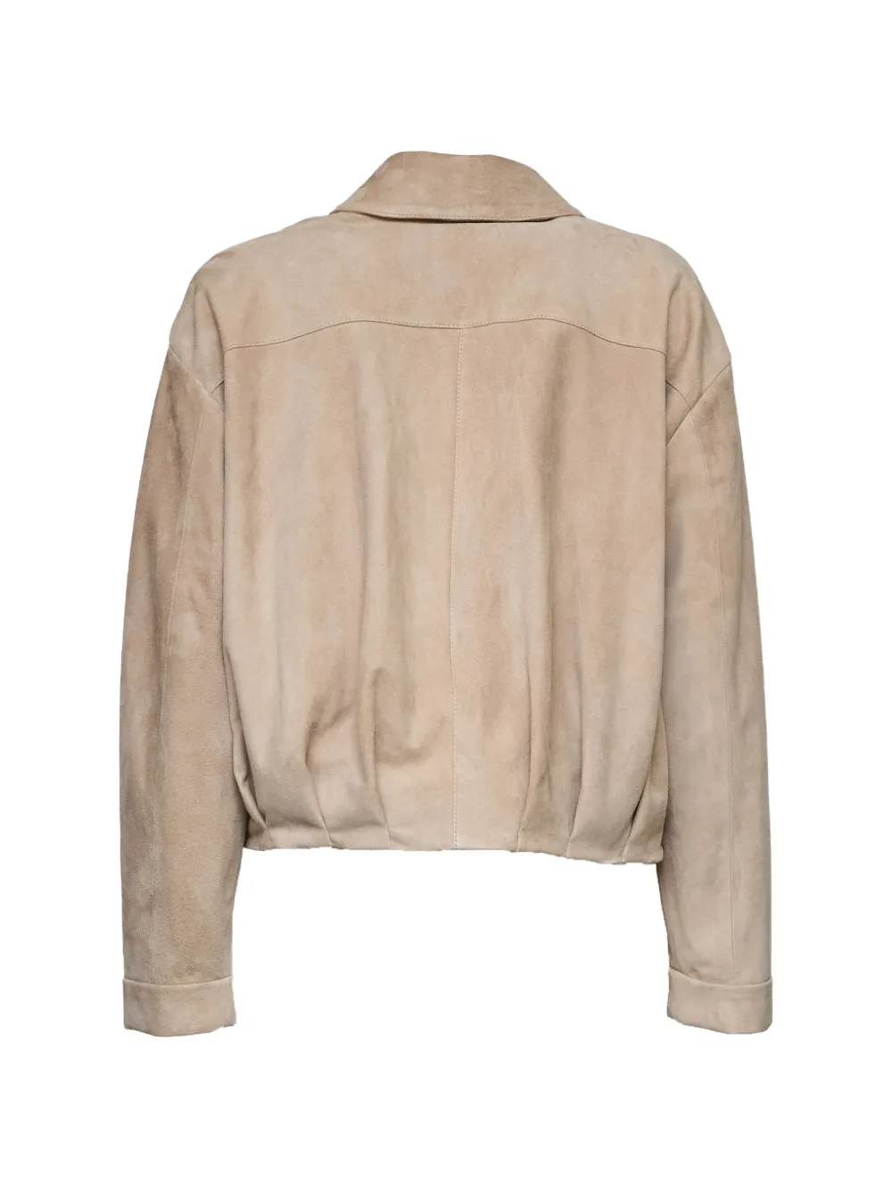  Sword Collared Zip-up Jacket - Neutrals 