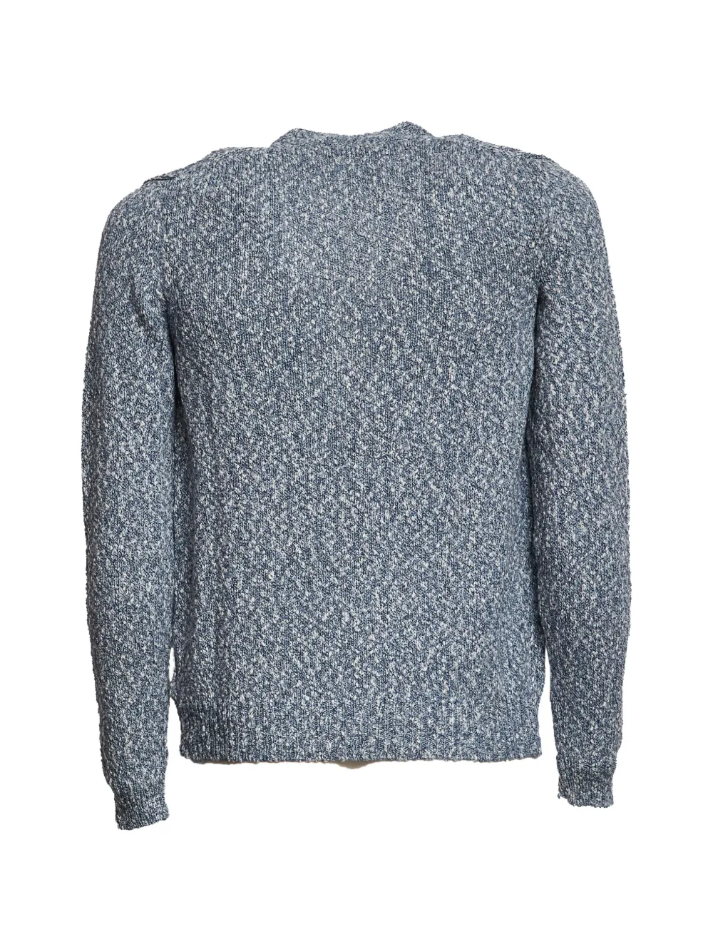  Zanone V-neck Button Cardigan - Blue 