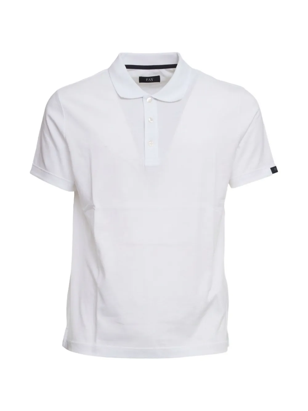 Fay cotton polo - Bianco