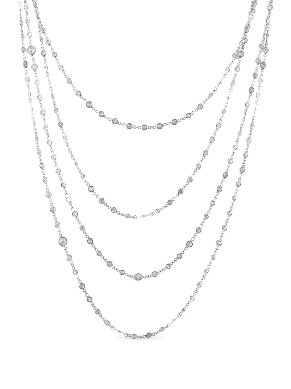 LB Exclusive diamond chain necklace - Argento