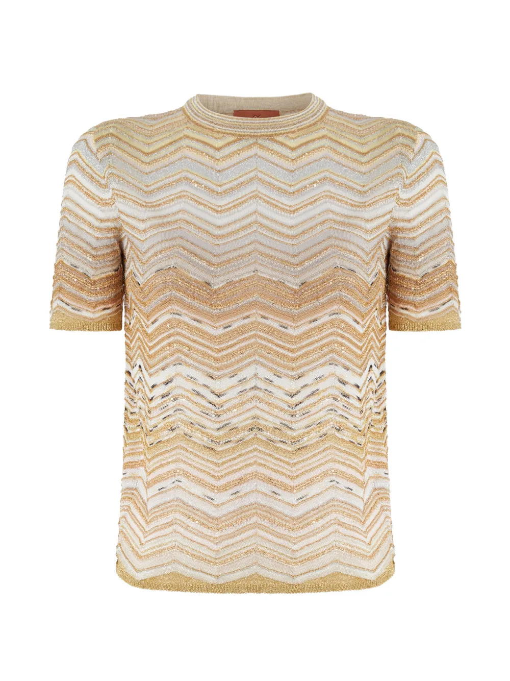 Missoni sequin crew-neck T-shirt - Toni neutri