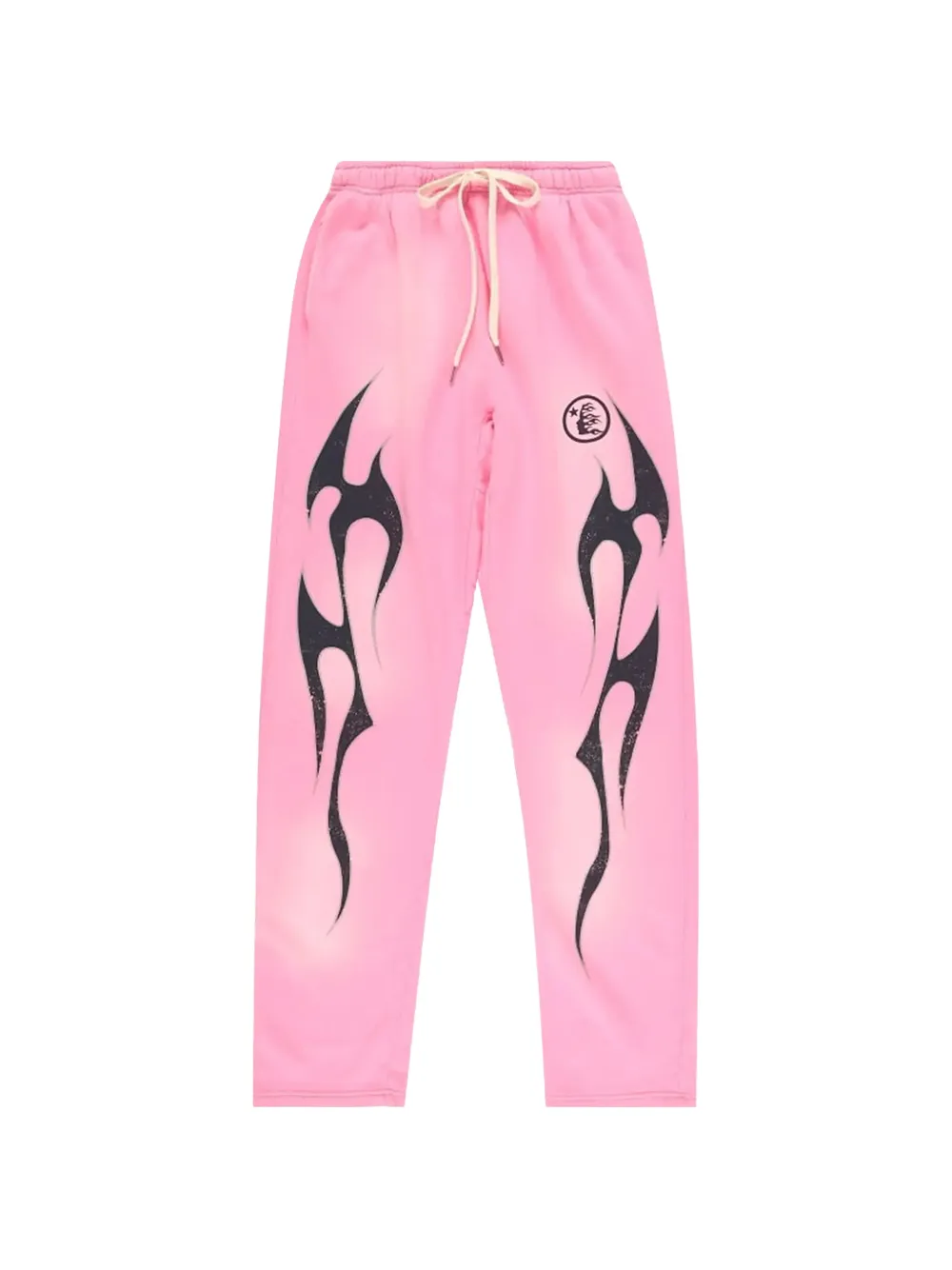 HELLSTAR flame-print track pants - Rosa