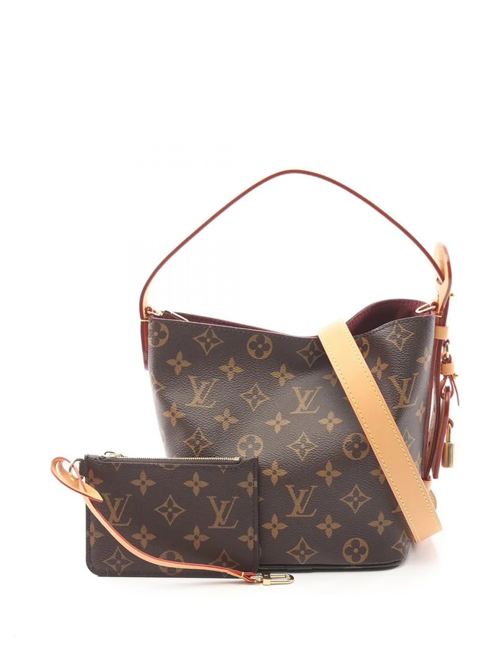 Louis Vuitton Pre-Owned Borsa a tracolla All-In BB con monogramma 2010-2026 - Marrone