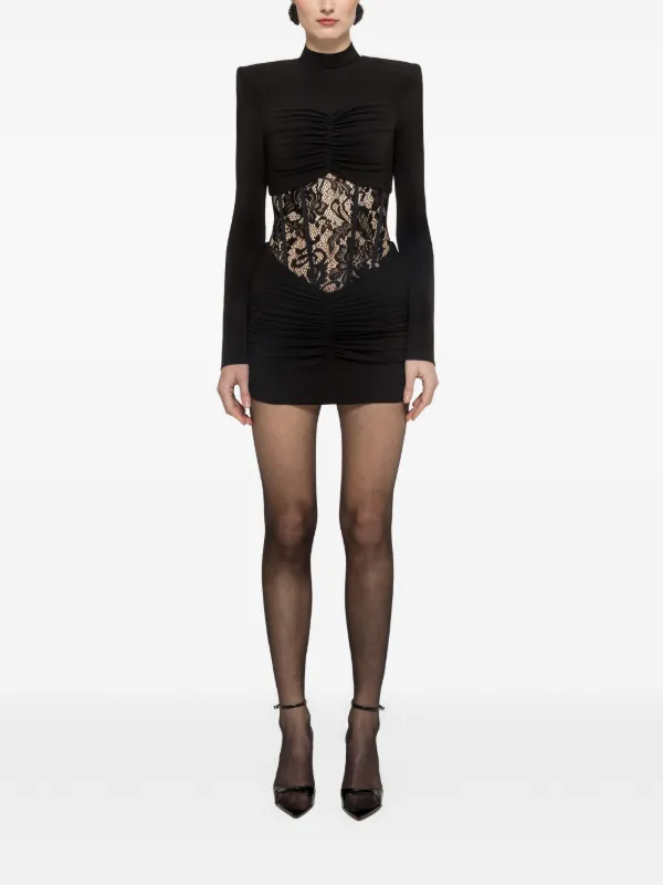 keepsake navy lace dress self-portrait - Navy Lace Embellished Midi Dress main image 0