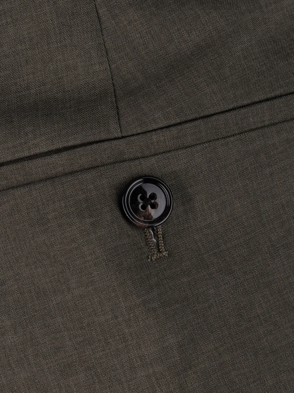  Cellar Door Pleated Trousers - Green 
