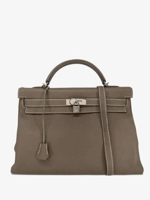 Hermès Pre-Owned 2011 40 Kelly Retourne leather handbag