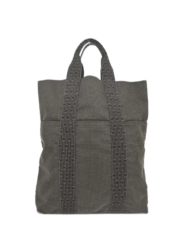 Hermès Pre-owned 1990-2000s Herline Cabas Tote Bag in Grey