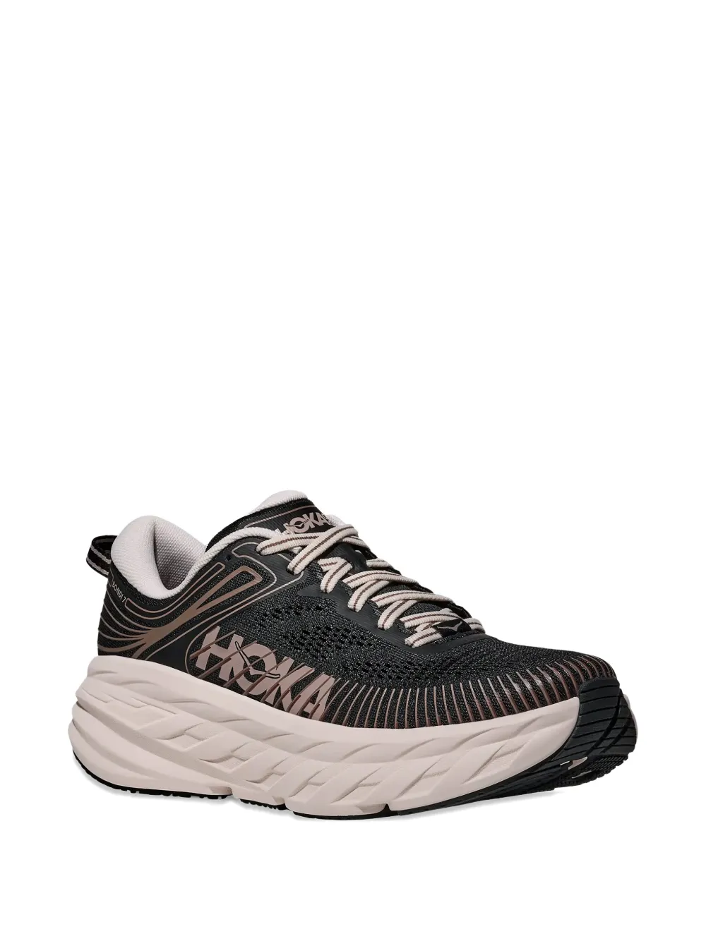 HOKA Bondi 7 sneakers Zwart