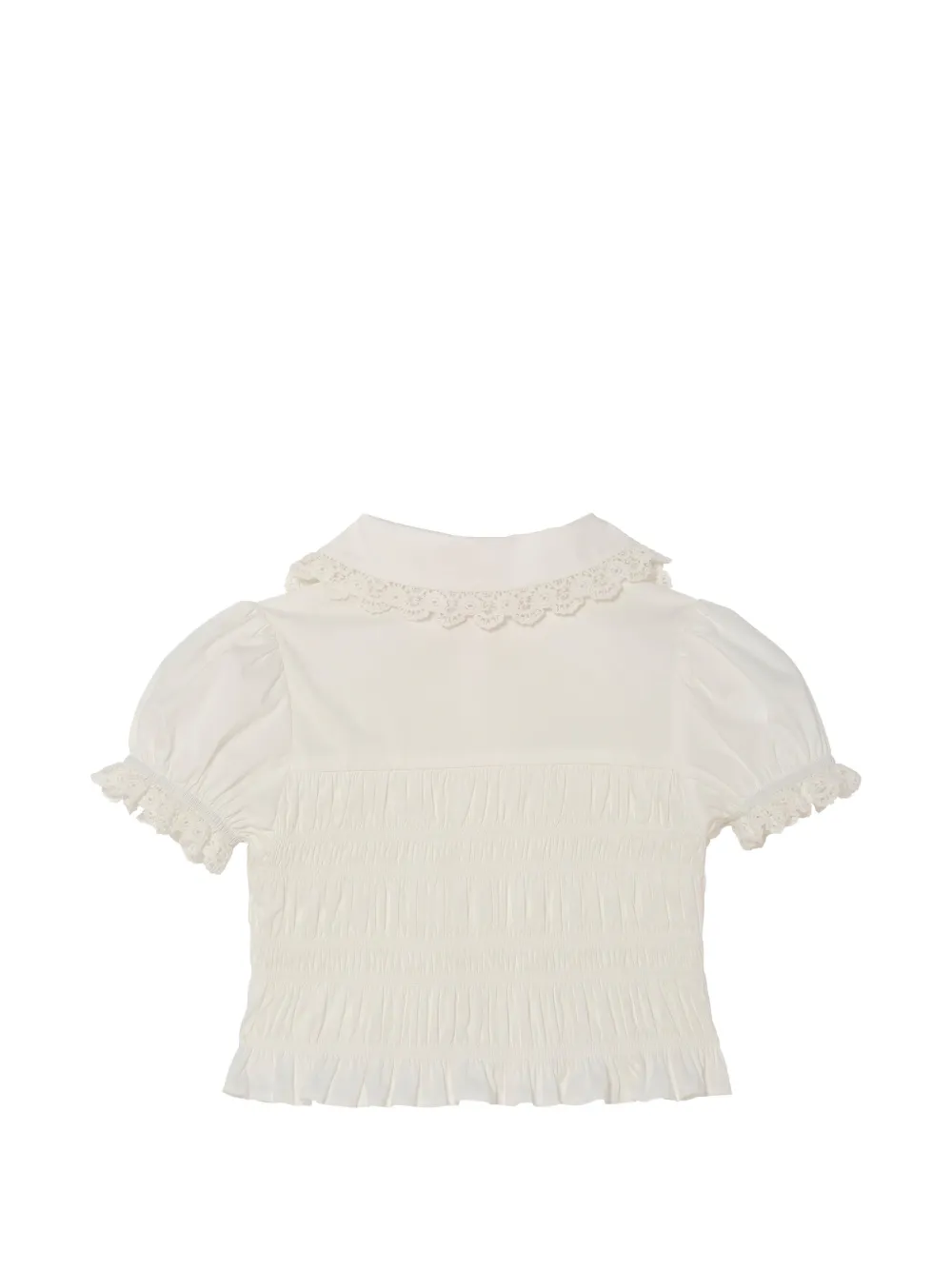  Tutu Du Monde Brigitte Lace Collar Blouse - White 
