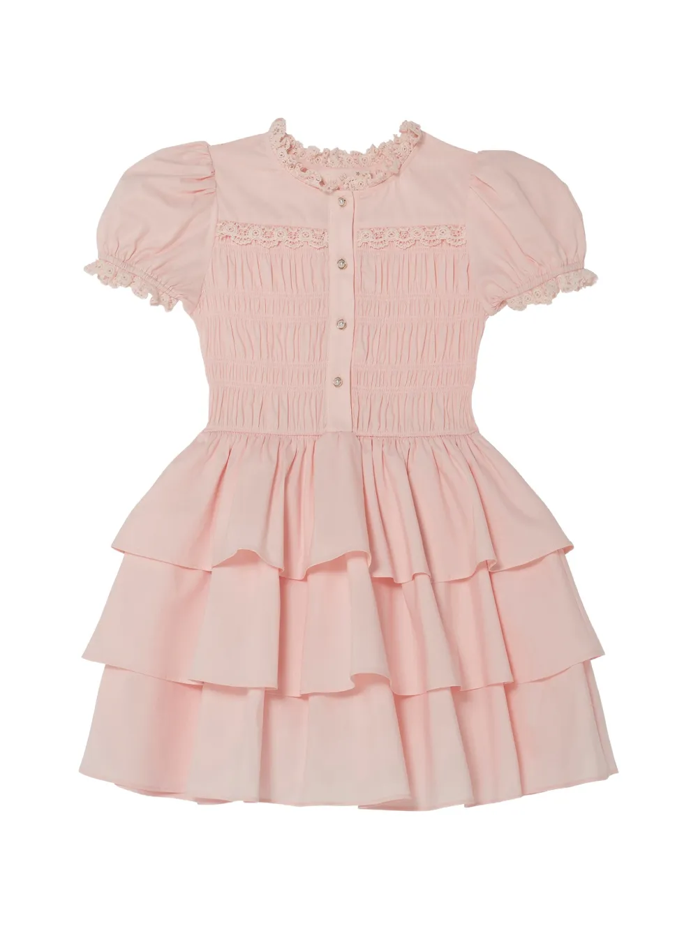 Tutu Du Monde Brigitte ruffled tiered dress - Rosa