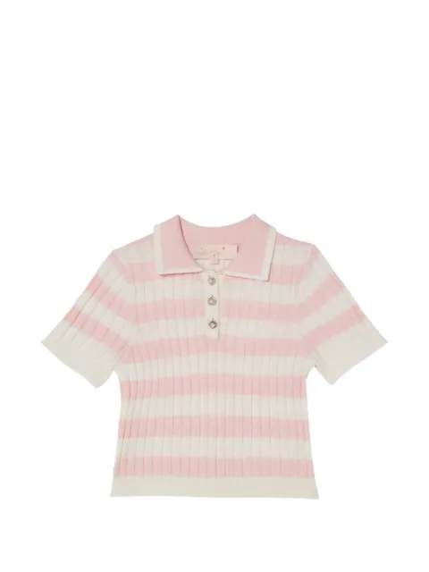 Tutu Du Monde striped embellished top