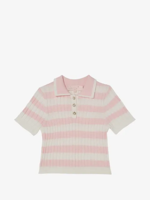 Tutu Du Monde striped embellished top