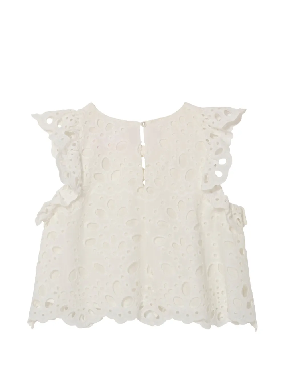  Tutu Du Monde Bow Ruffled Top - White 