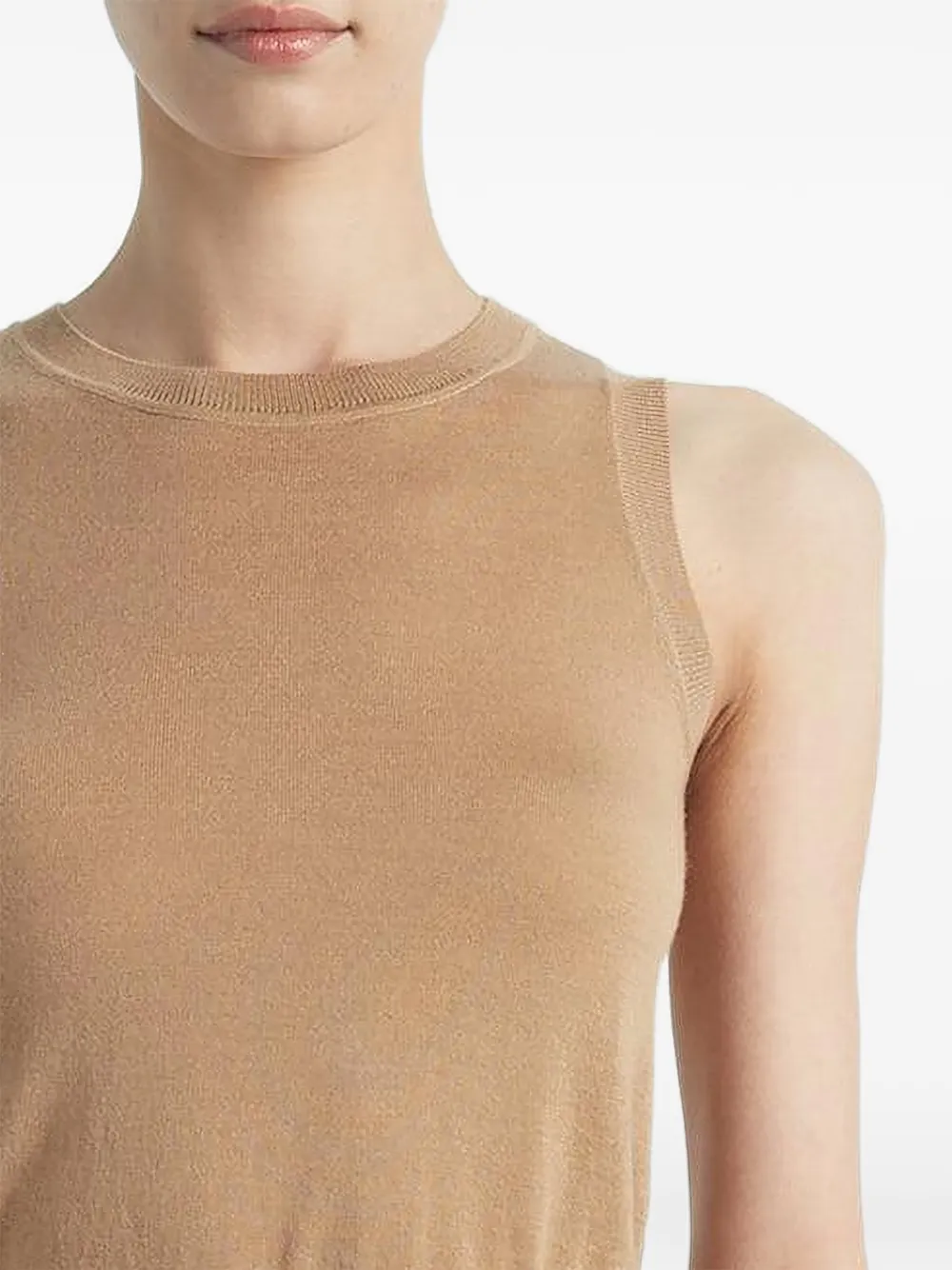  Adam Lippes Ava Knitted Sweater - Brown 