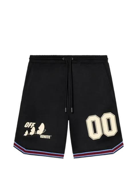 Off-White drawstring basketball shorts