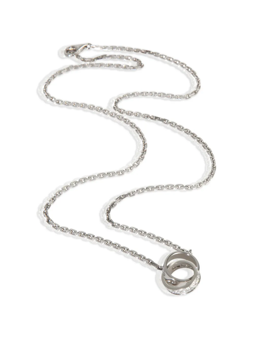 Cartier Collana Love Diamond - Argento