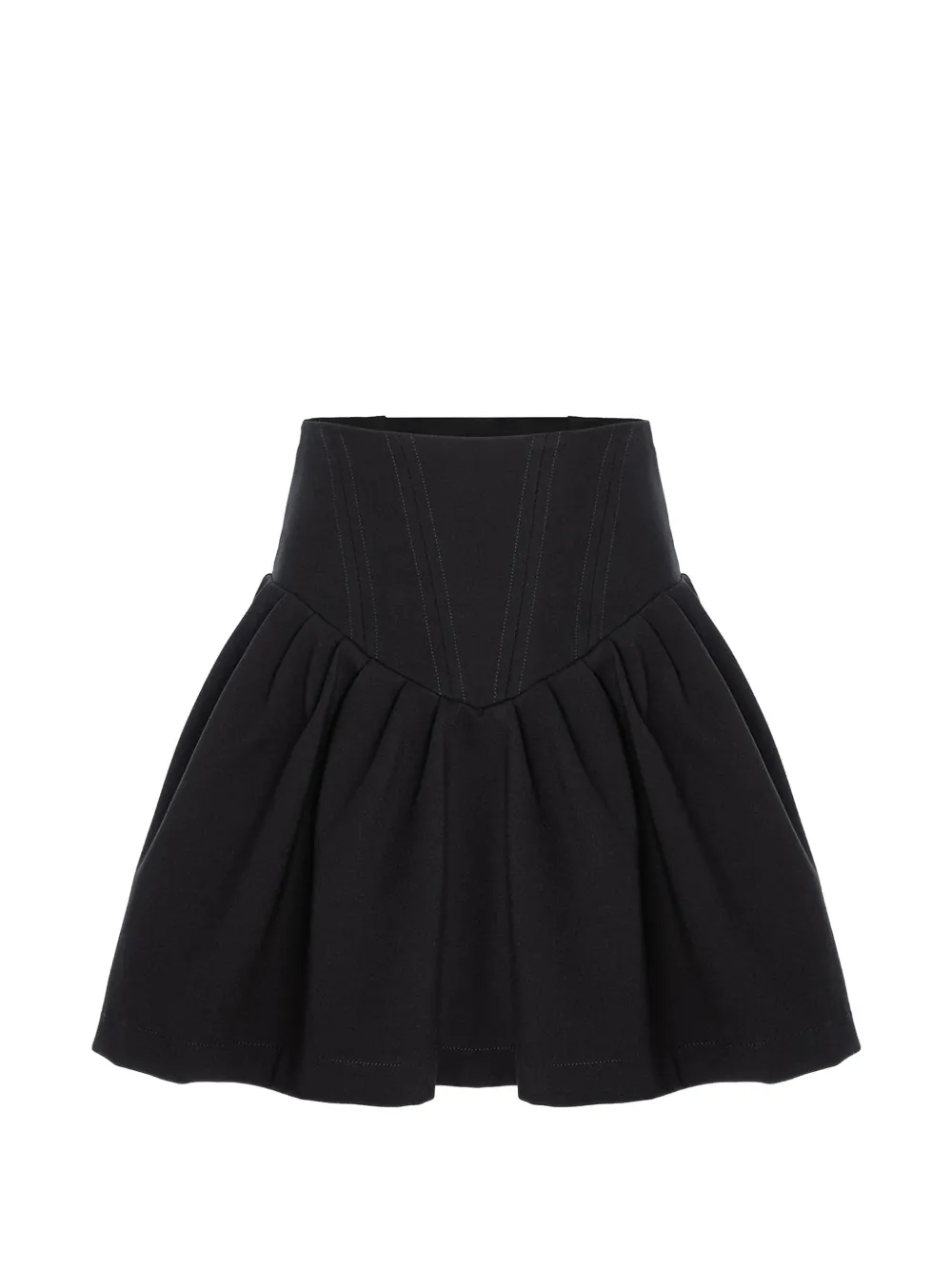 HAMZA Nice A-line skirt - Nero