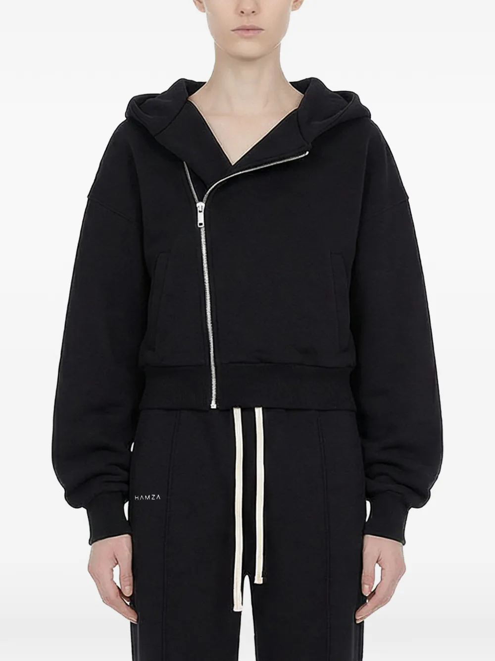  Hamza Hera Hooded Jacket - Black 
