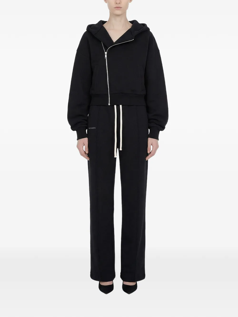  Hamza Hera Hooded Jacket - Black 