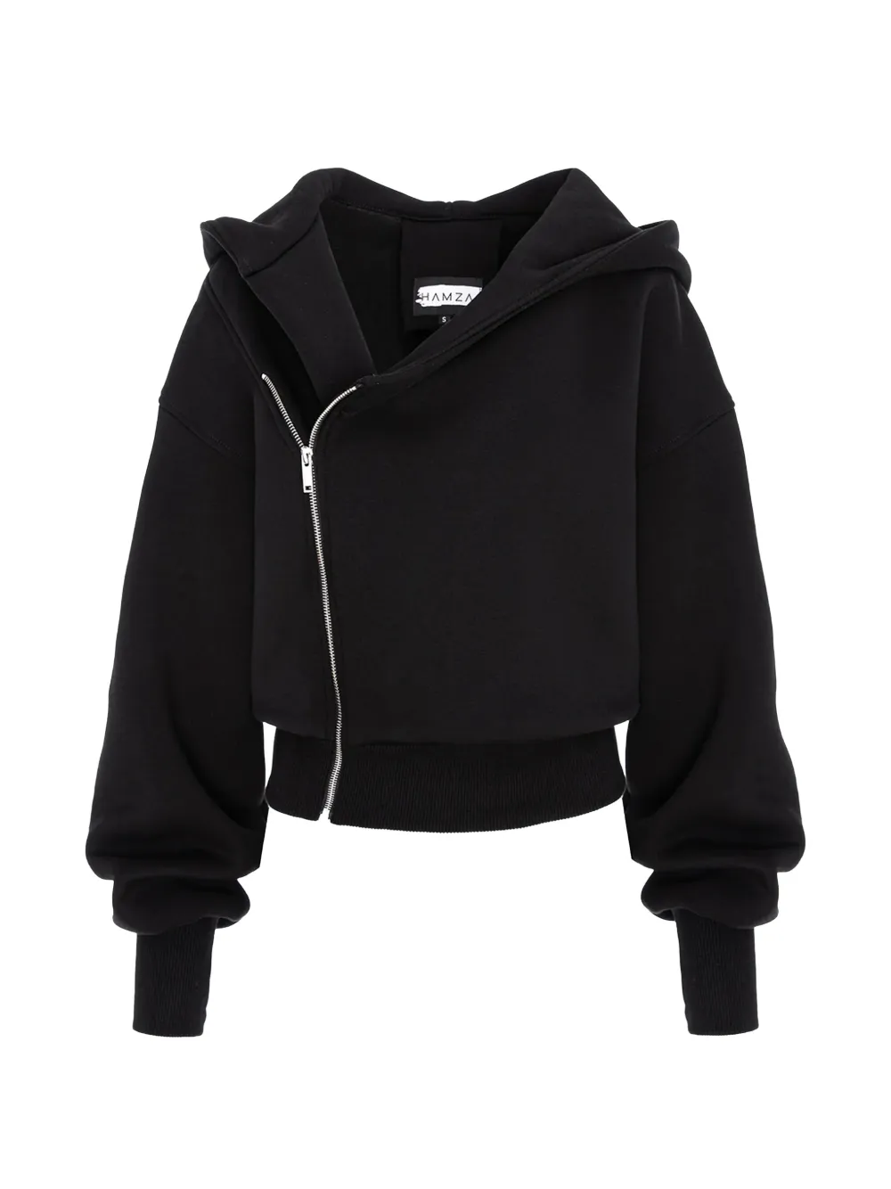 HAMZA Hera hooded jacket - Schwarz