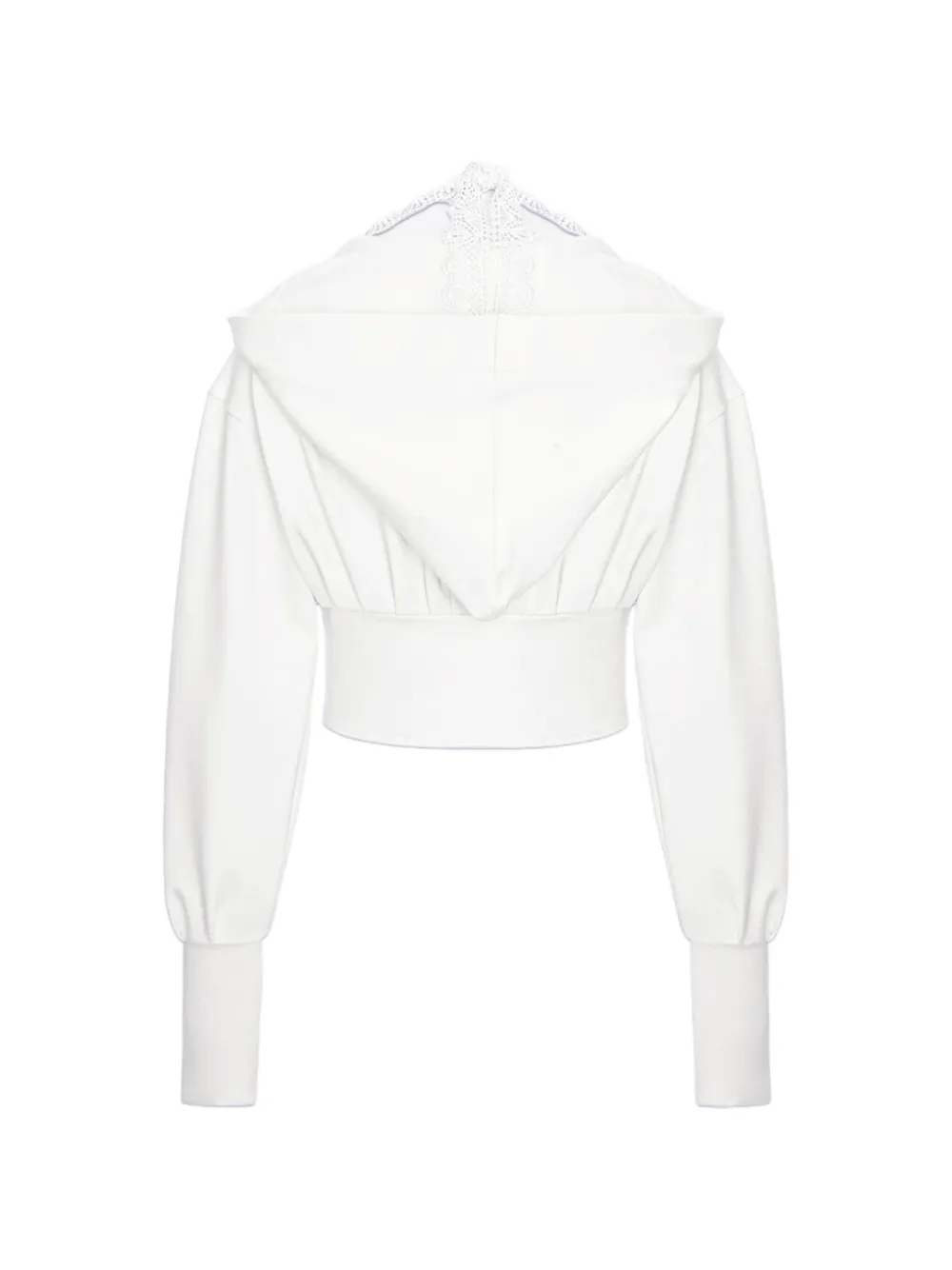  Hamza Top Karol Con Capucha - Blanco 