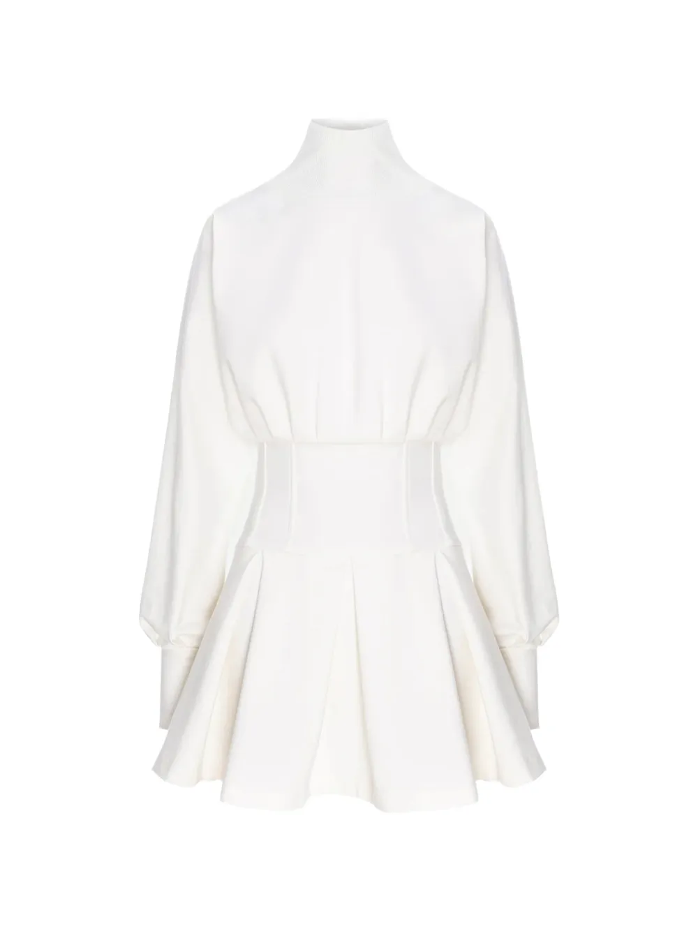 HAMZA Nyssa corset dress - Bianco