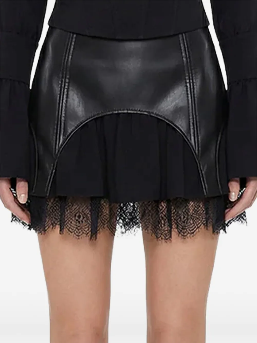  Hamza Black Swan Skirt 