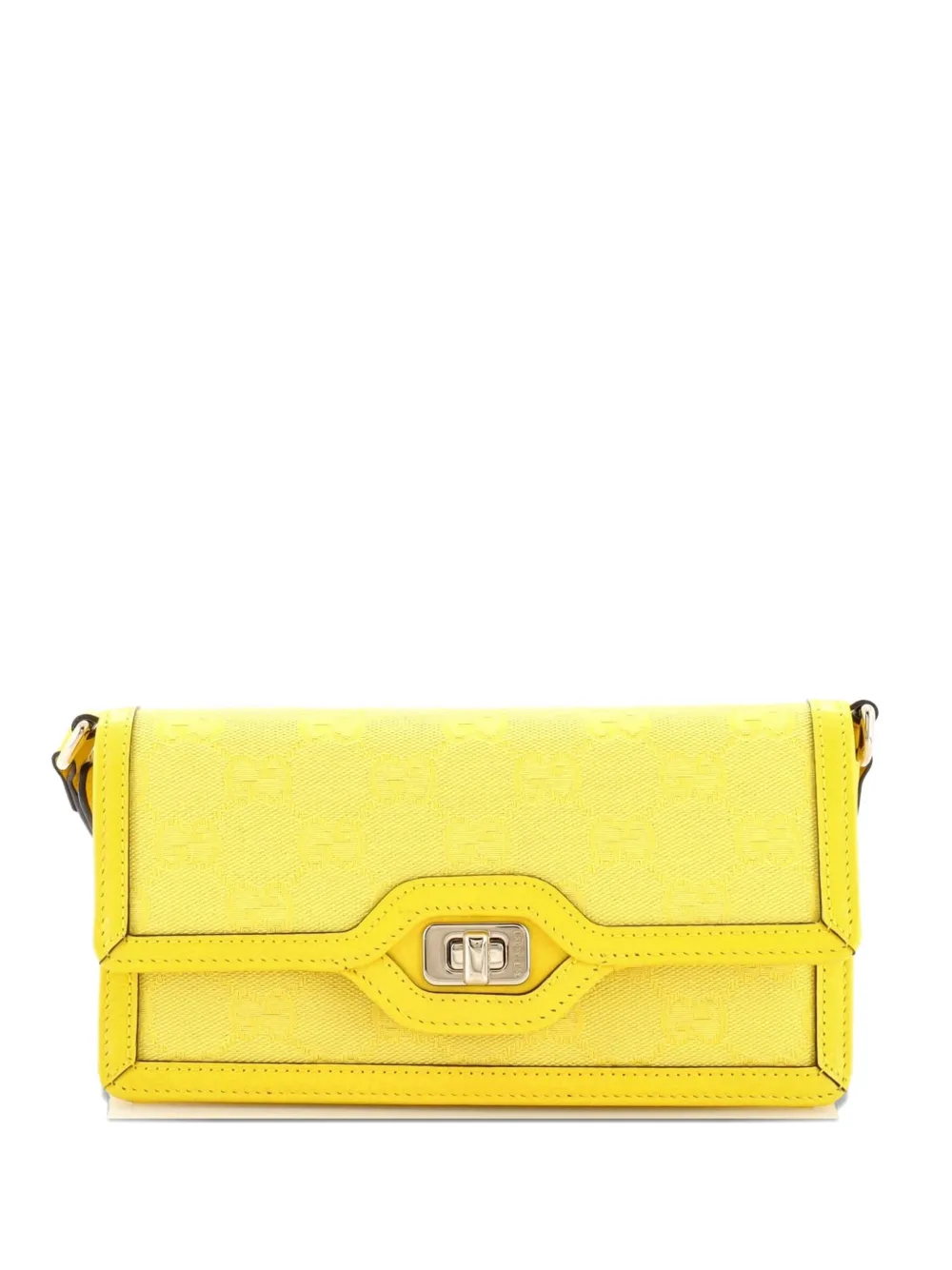 Gucci Pre-Owned Luce GG Canvas Mini shoulder bag - Giallo