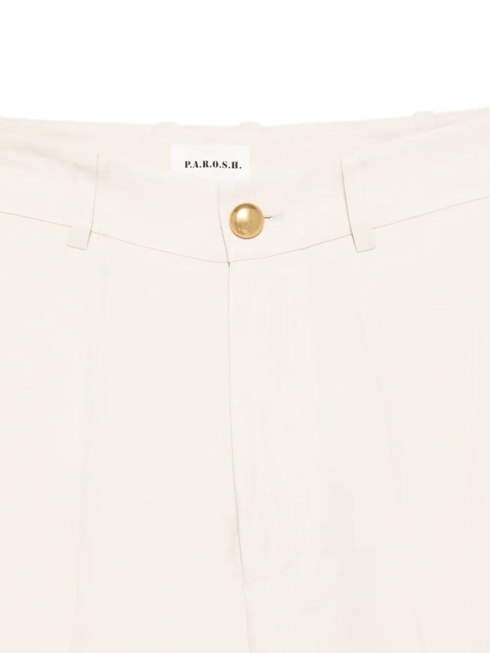  P.a.r.o.s.h. Pleated Tailored Shorts - Neutrals 